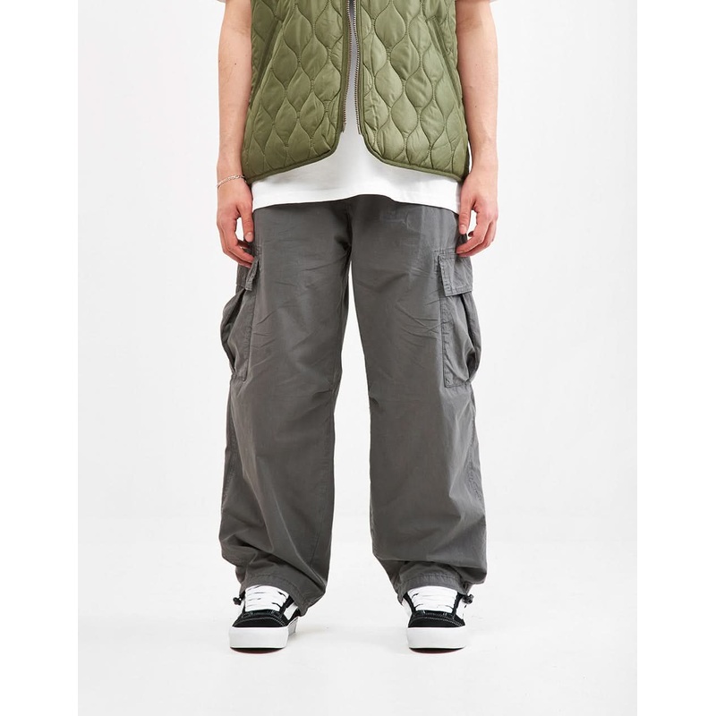 Route One Super Baggy Cargo Pant – Charcoal