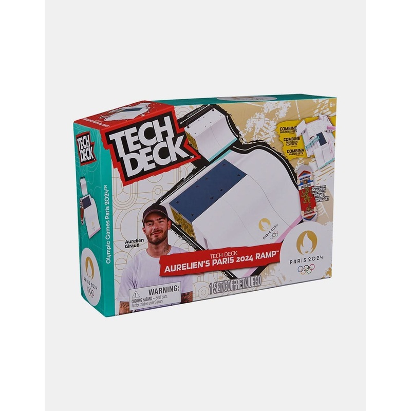 Tech Deck Fingerboard Olympic X-Connect Kit – Aurelien Girauds Paris 2024 Ramp