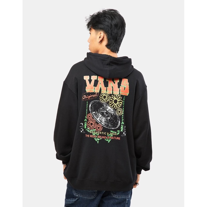 Vans Authentic & True Loose UK EXCLUSIVE Pullover Hoodie – Black