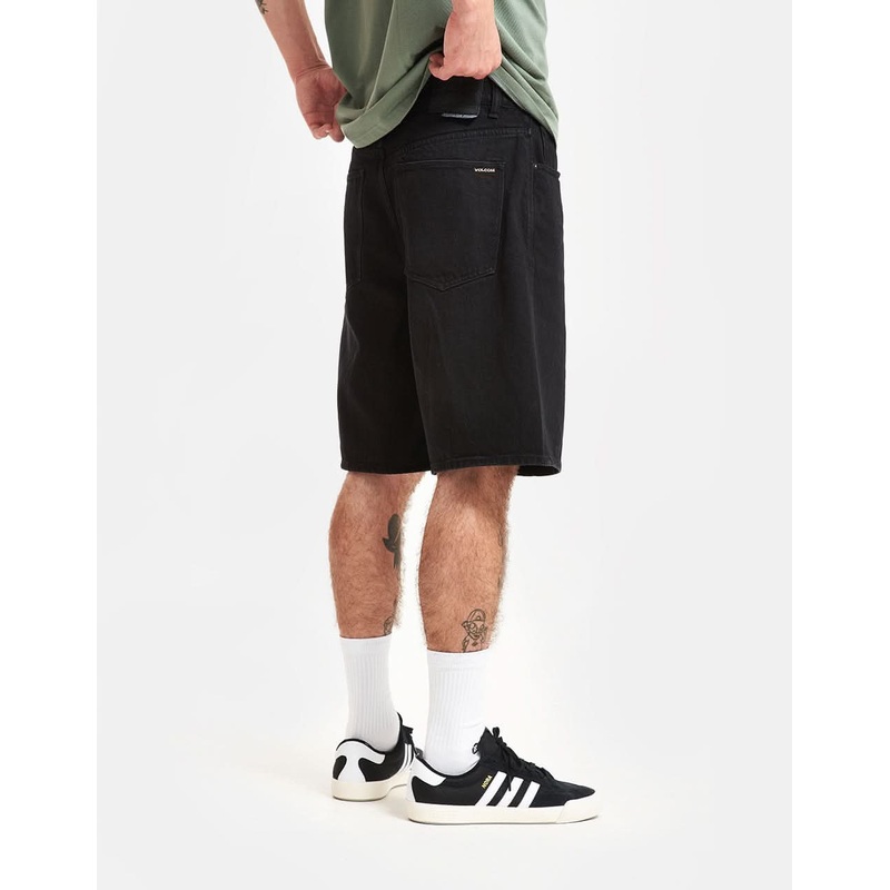 Volcom Billow Denim Shorts – Black