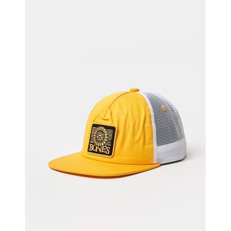 Bones Pushing Up Daisies Trucker Cap – White