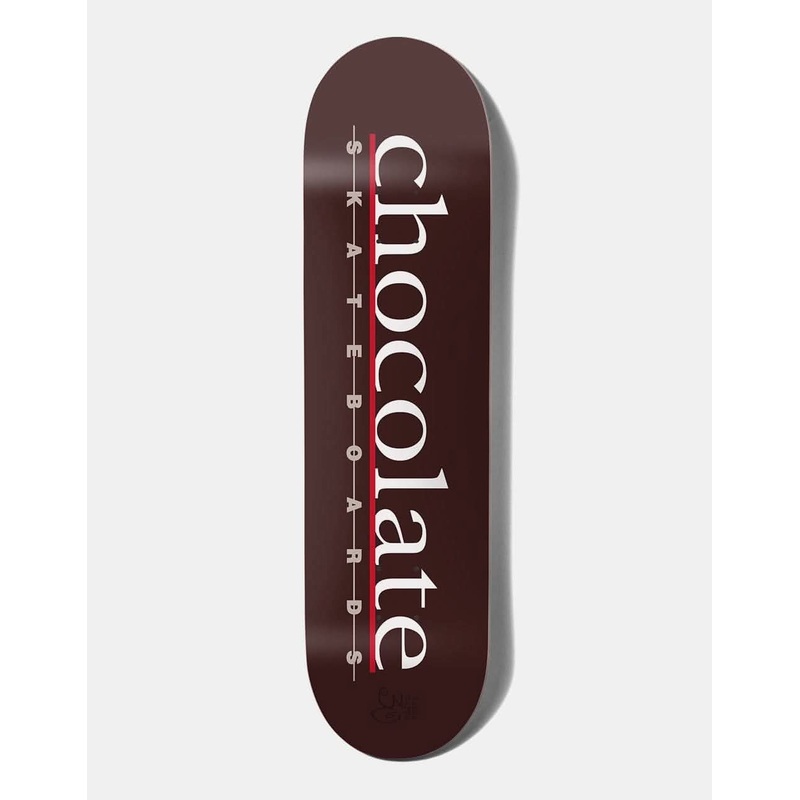 Chocolate Capps The Bar Logo G008 Skateboard Deck – 8″