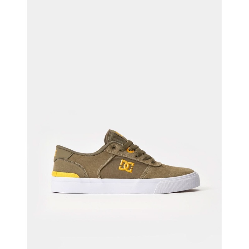DC Teknic S Skate Shoes – Army/Olive