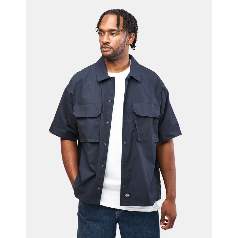 Dickies Fishersville S/S Shirt – Dark Navy