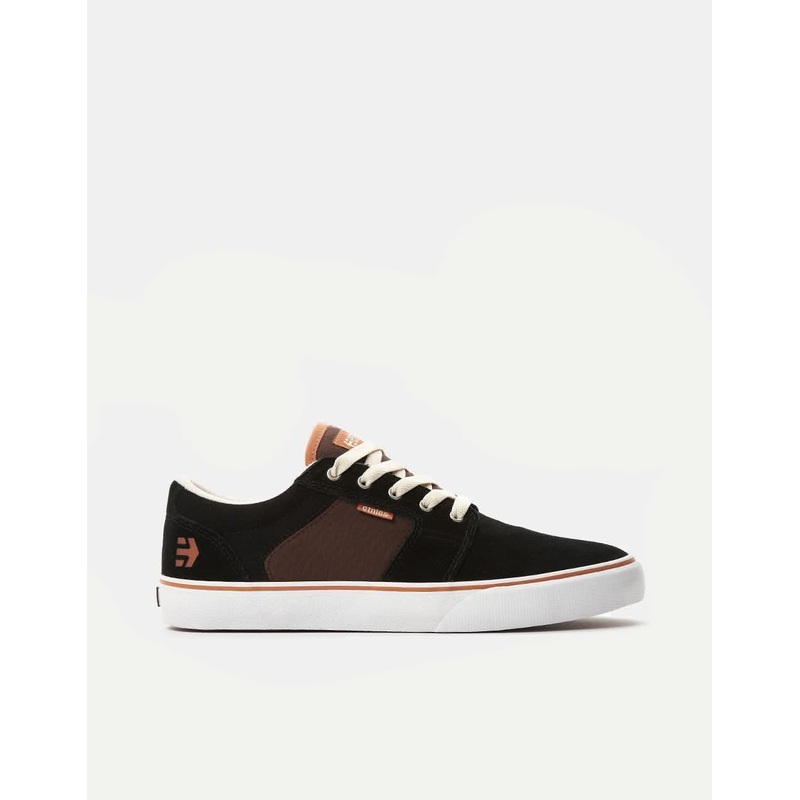Etnies Barge LS Skate Shoes – Black/Brown