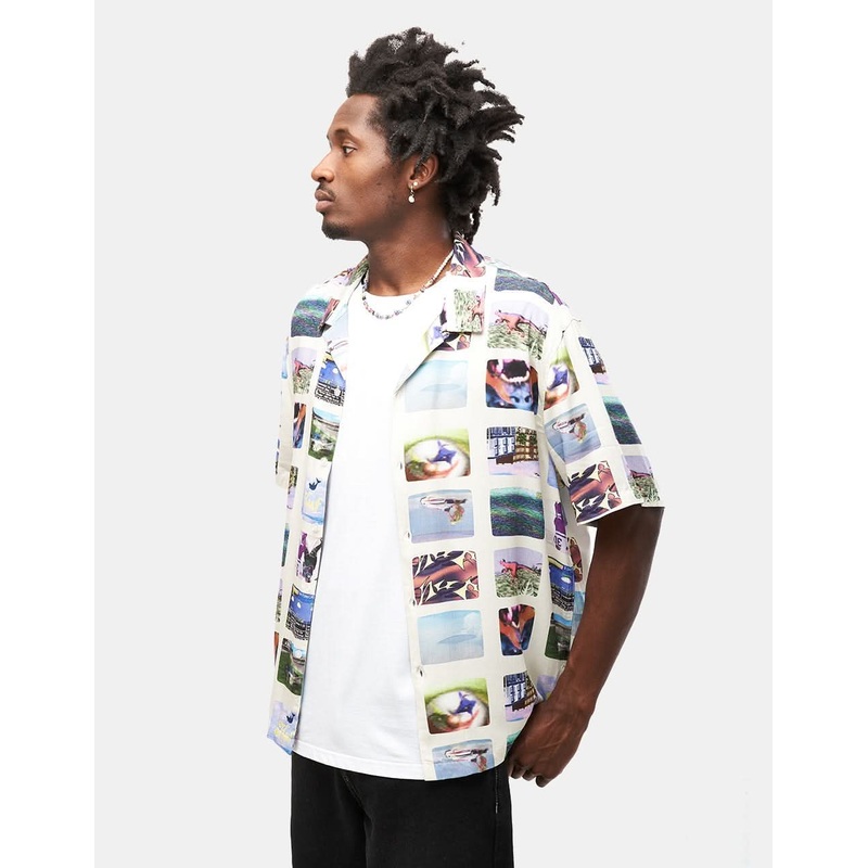 HUF 500 Channels S/S Resort Shirt – Multi