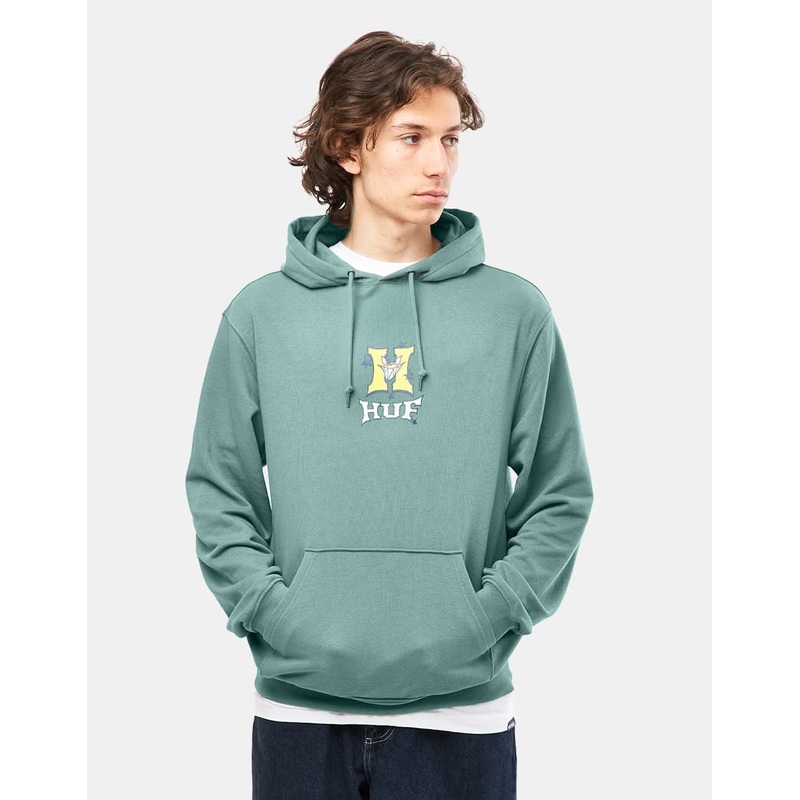 HUF Sassy H Pullover Hoodie – Sage