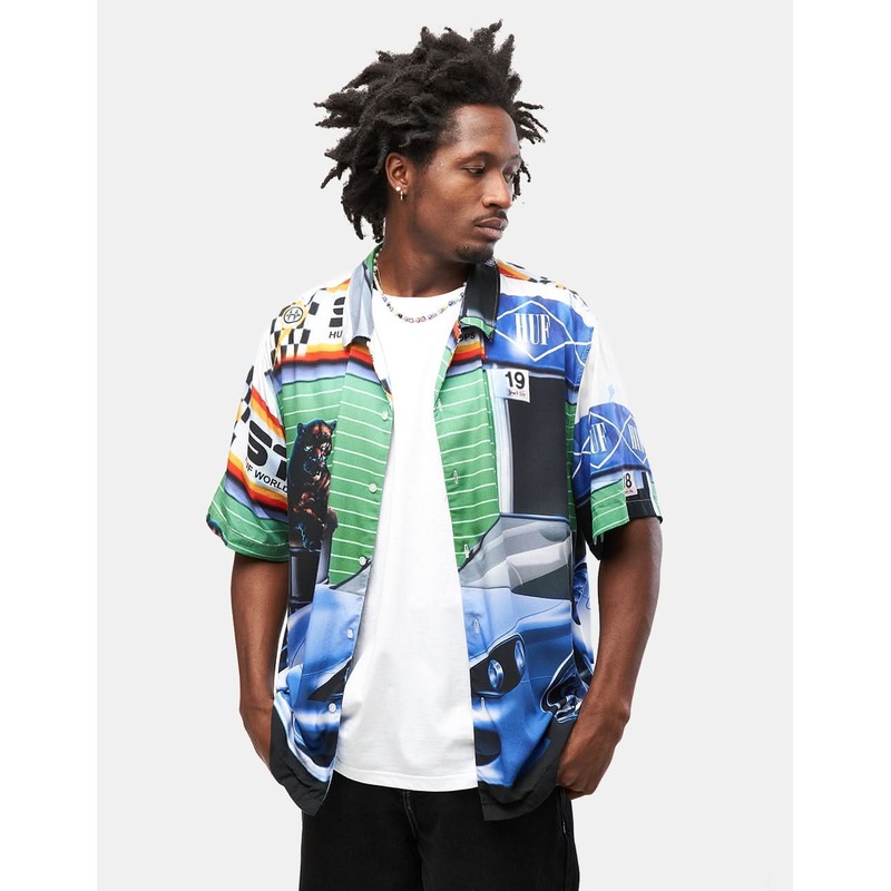 HUF Trophy S/S Resort Shirt – Multi