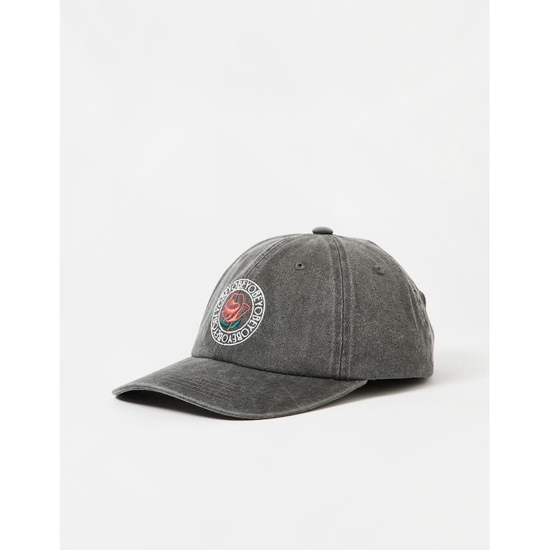 Obey Pigment Studio 6 Panel Snapback Cap – Black Multi