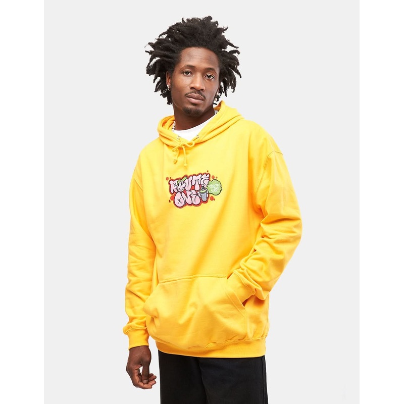 Route One Bubble Pullover Hoodie – Gold
