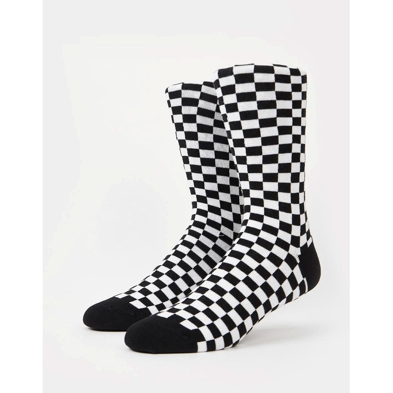 Route One Chequered Socks – Black/White