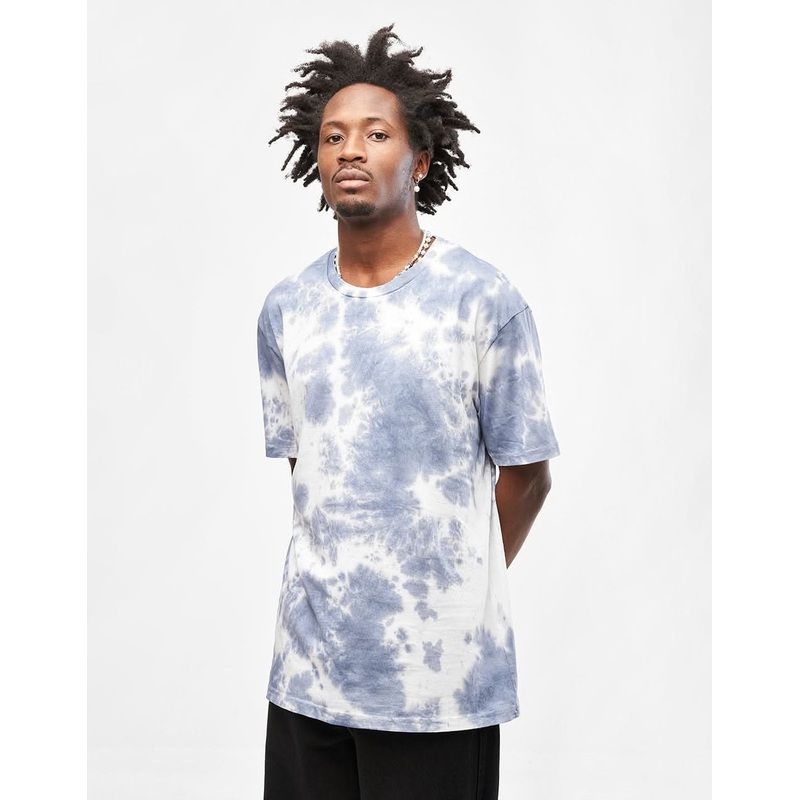 Route One Organic Tie Dye T-Shirt – Navy