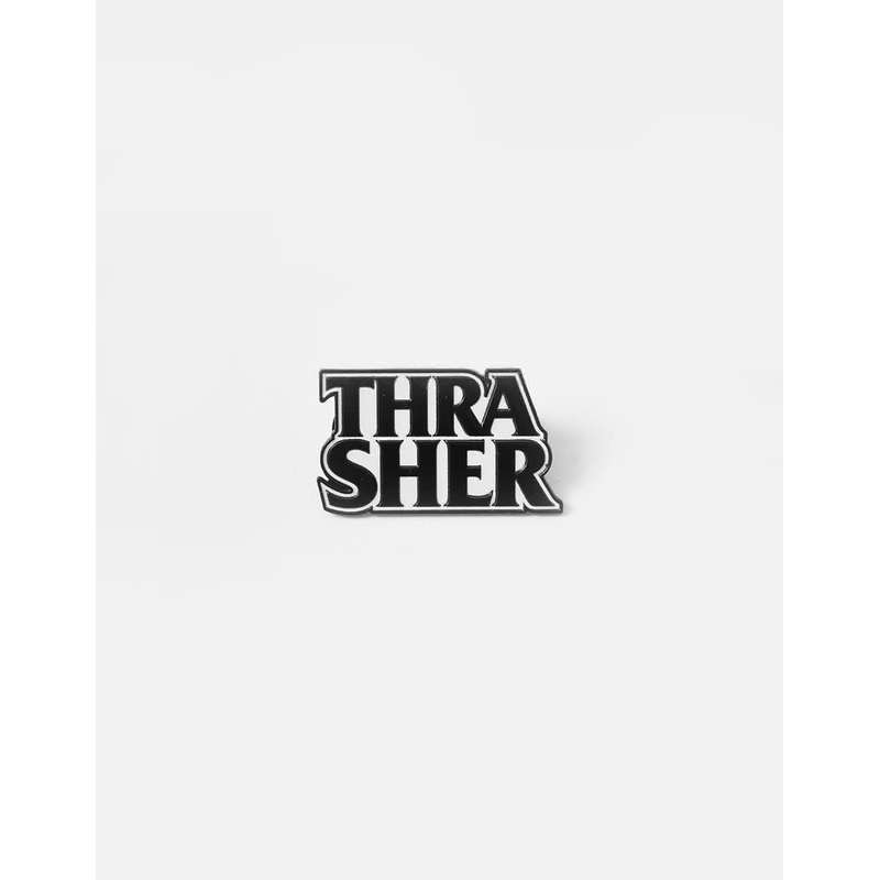 Thrasher x Anti Hero Lapel Pin Lapel Pin – Black/White