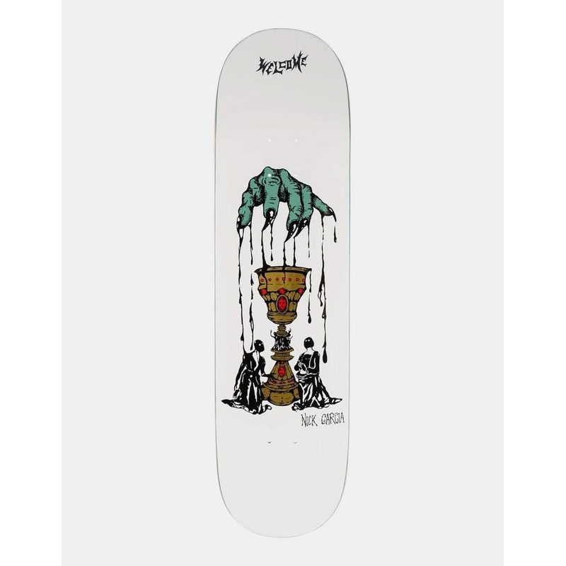 Welcome Garcia Chalice Skateboard Deck – 8.38″