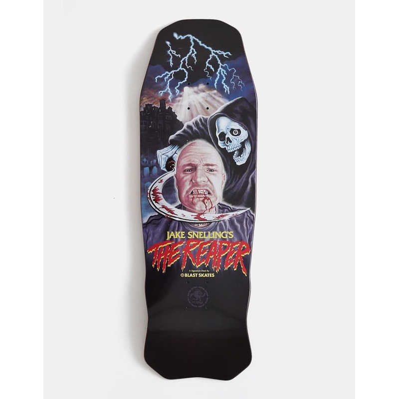 Blast Skates Snelling ‘The Reaper’ Skateboard Deck – 10″