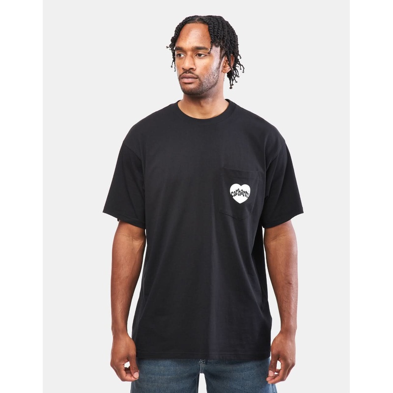 Carhartt WIP S/S Amour Pocket T-Shirt – Black/White