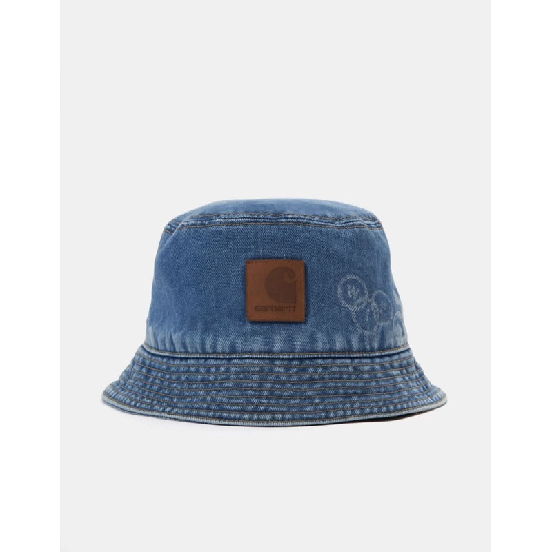 Carhartt WIP Stamp Bucket Hat – Stamp Print/ Blue