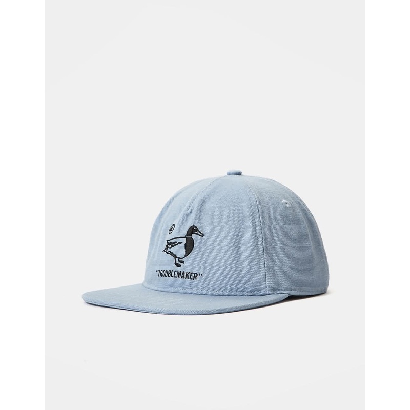 Carhartt WIP Stamp Cap – Misty Sky/Black
