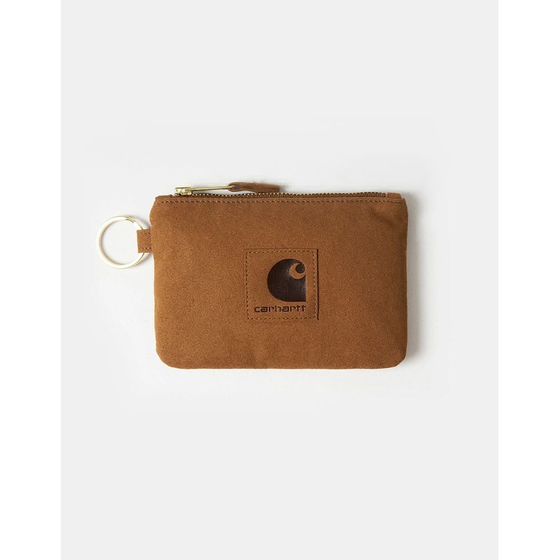 Carhartt WIP Suede Zip Wallet – Hamilton Brown