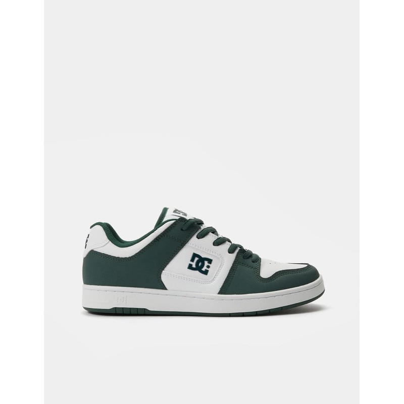 DC Manteca 4 Skate Shoes – White/Dark Olive