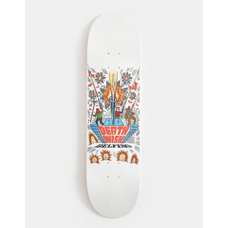 Deathwish Pedro Deathwitch Trials Skateboard Deck – 8.38″