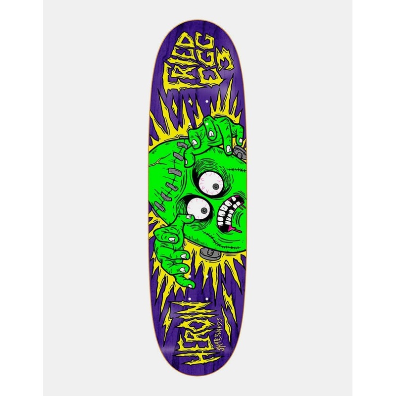 Heroin Fried Egg 3Skateboard Deck – 8.9