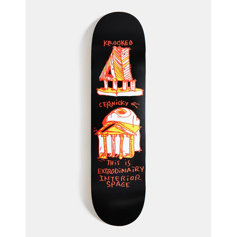 Krooked Cernicky Arch Skateboard Deck – 8.06″