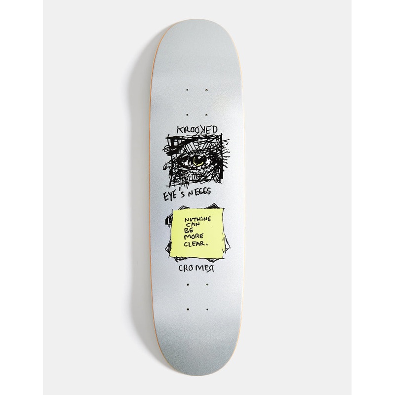 Krooked Cromer Eyes N Eggs Skateboard Deck – 8.25″