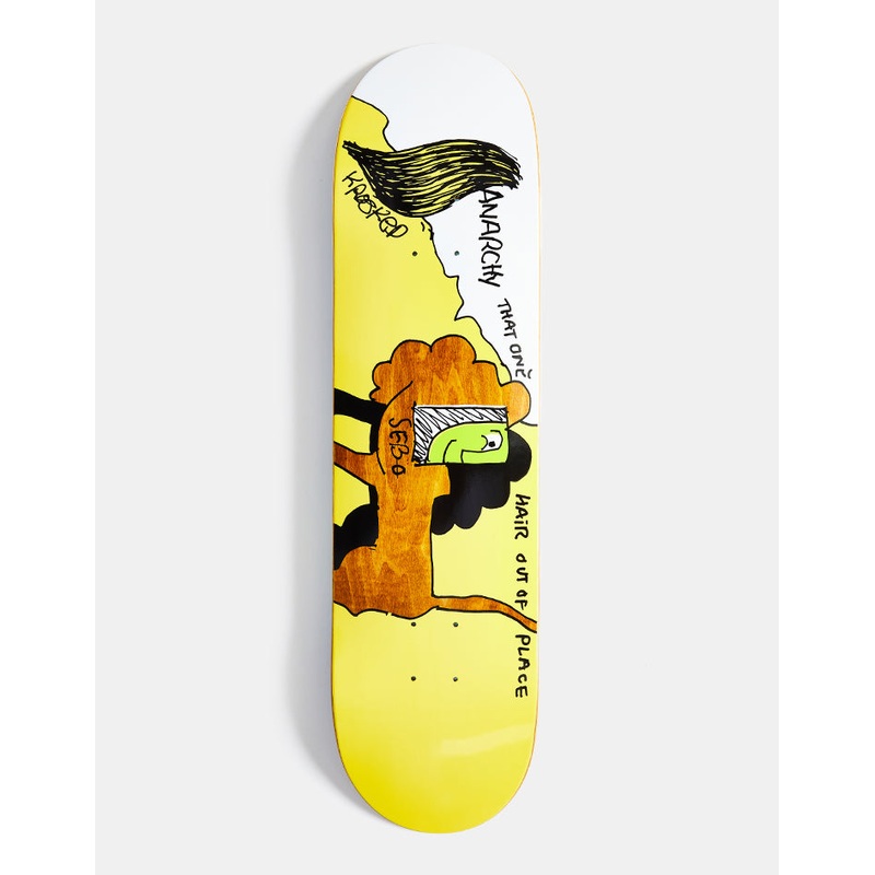 Krooked Sebo Anarchy Skateboard Deck – 8.12″