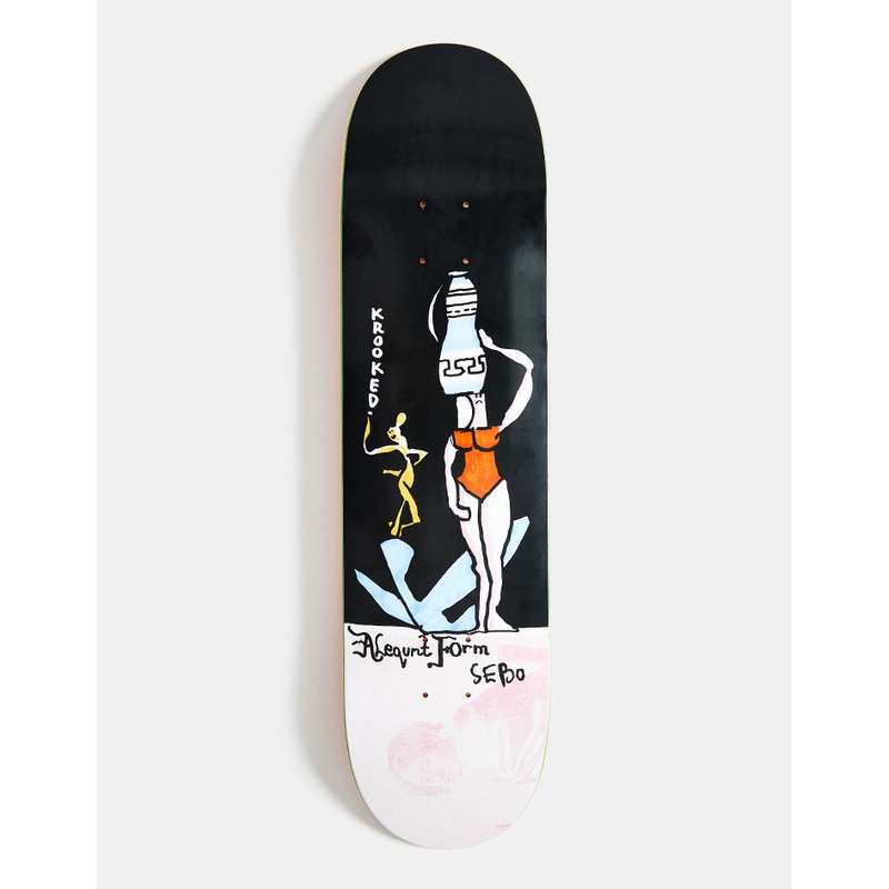 Krooked Sebo Vase Skateboard Deck – 8.06″