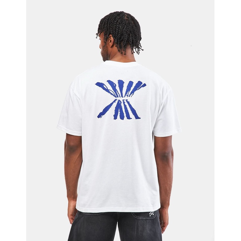 Last Resort AB BF Vanish T-Shirt – White/Blue