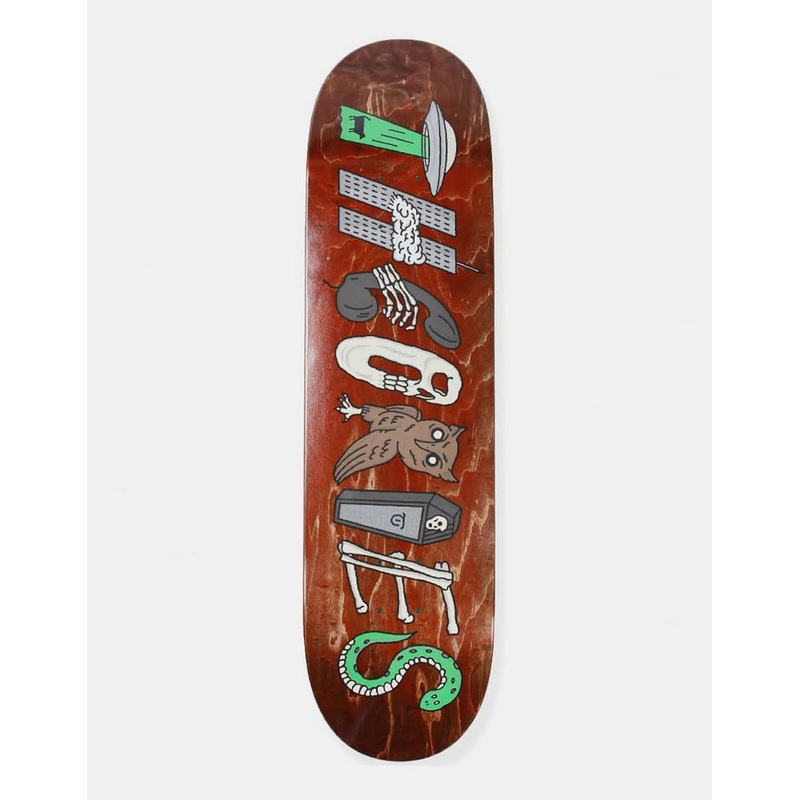Theories of Atlantis Symbols Skateboard Deck – 8.5″