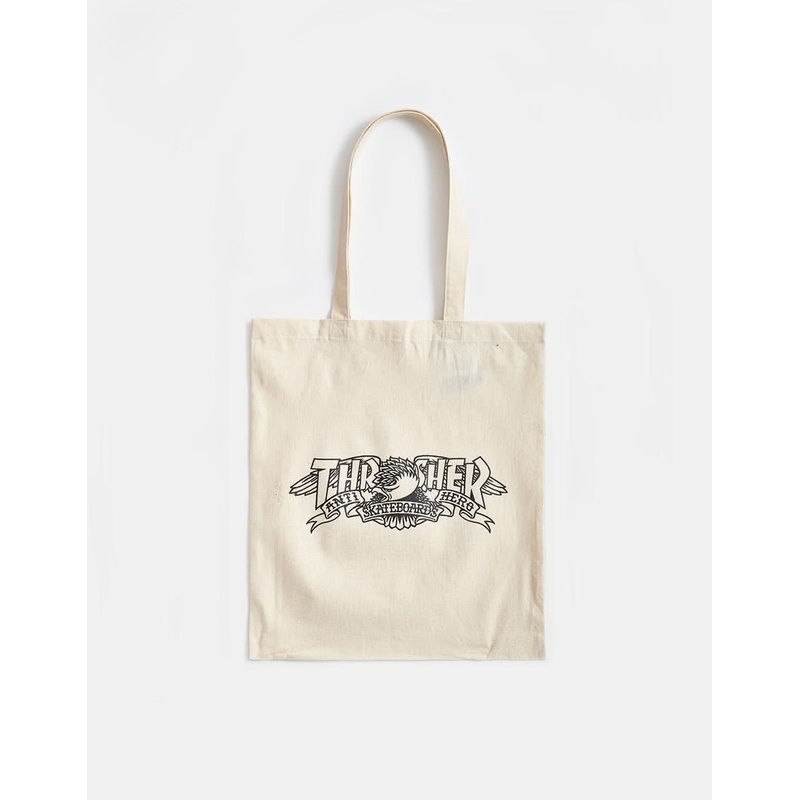 Thrasher x Anti Hero Tote Bag Tote Bag – Natural