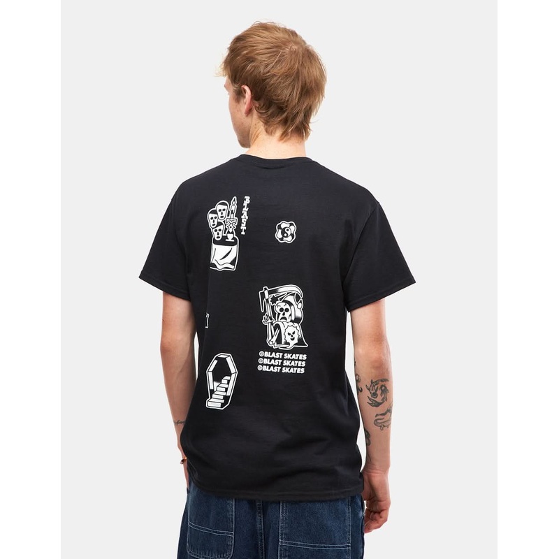 Blast x Seb Touache Flash T-Shirt – Black