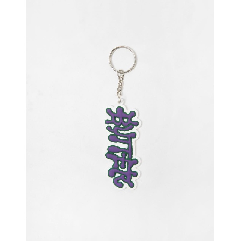 Butter Goods Ink Rubber Key Chain – White