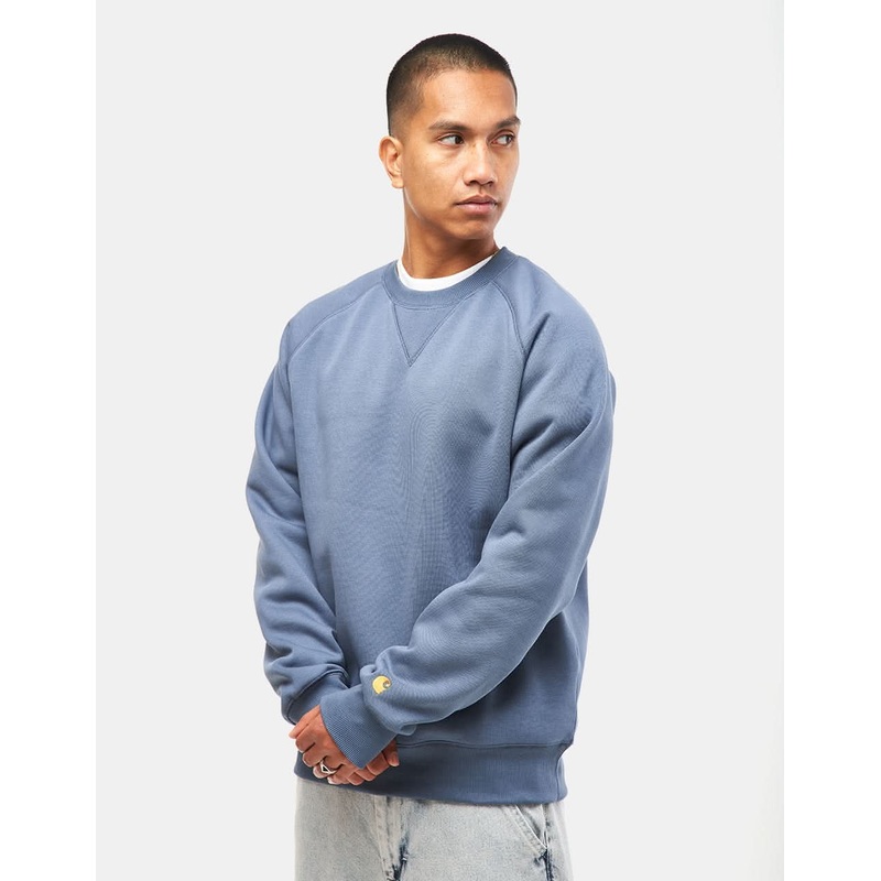 Carhartt WIP Chase Sweatshirt – Positano/Gold