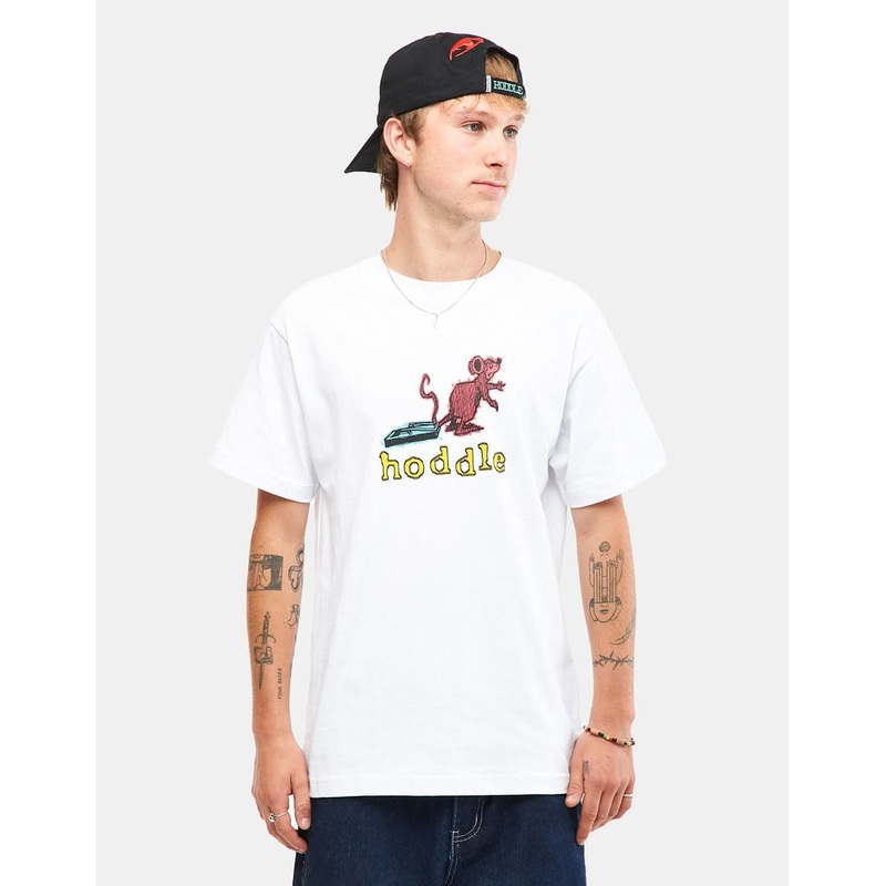 Hoddle Rat Trap T-Shirt – White