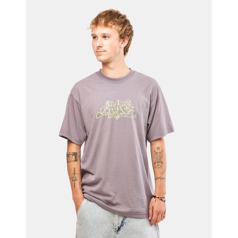 HUF Outlines T-Shirt – Light Plum