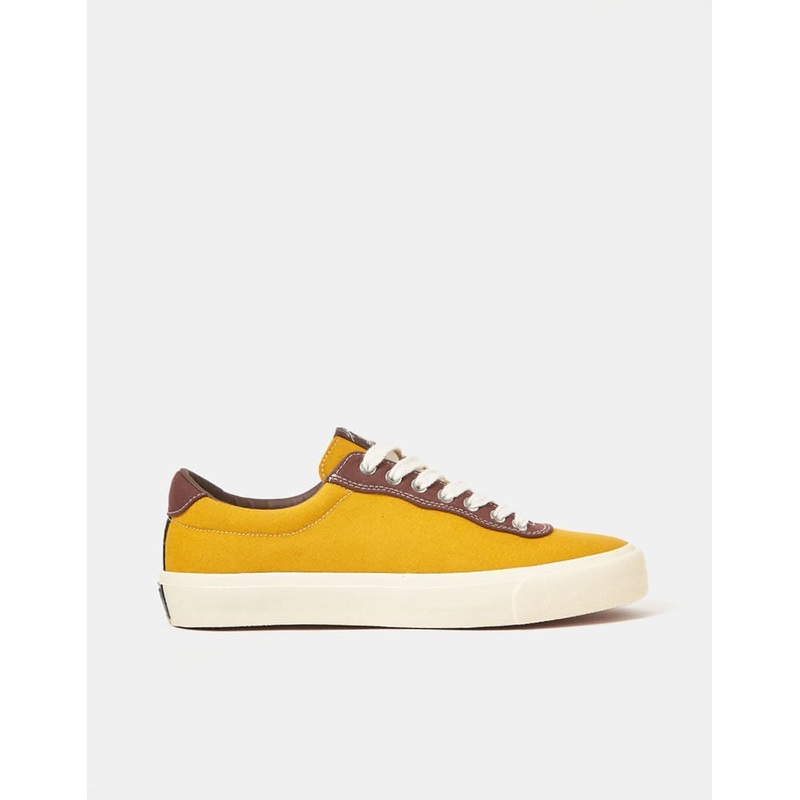 Last Resort AB x Julian Smith VM001 Lo Canvas Skate Shoes – Yellow/Brown
