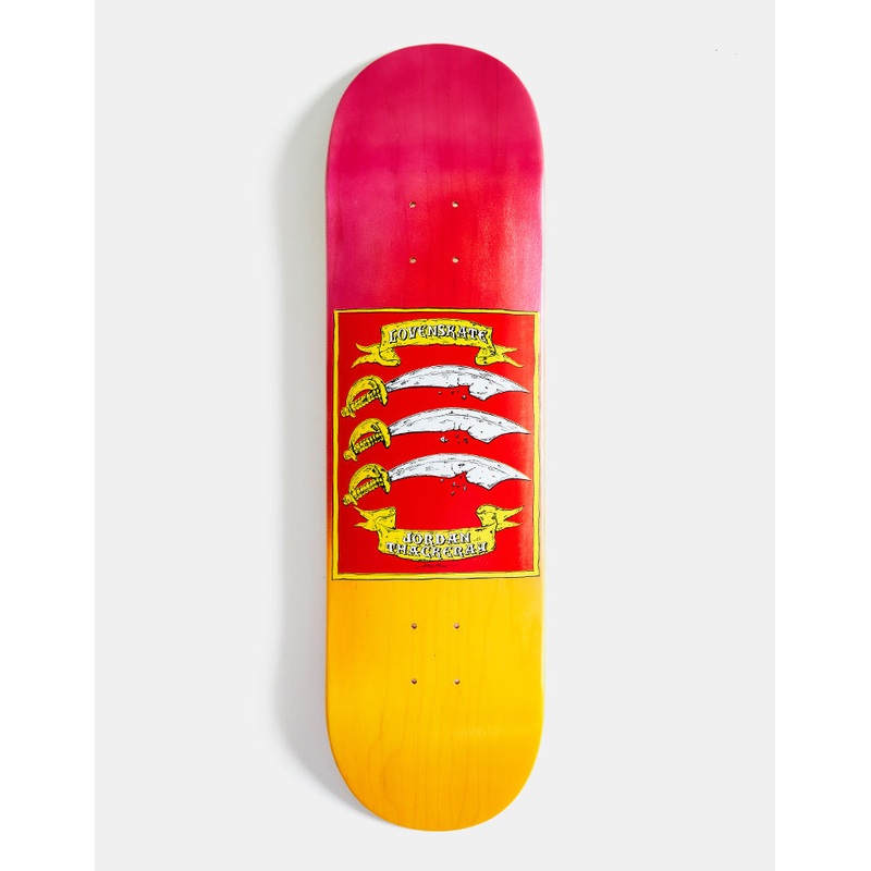 Lovenskate ‘3 Seaxes’ Pro Skateboard Deck – 8.5″