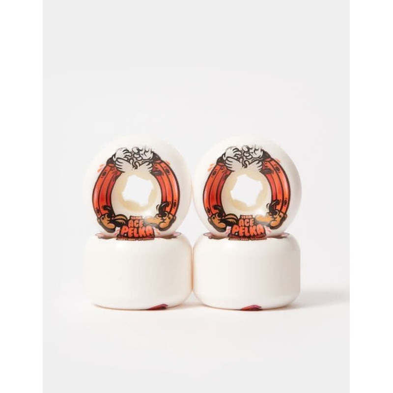 OJ Ace Pelka Slappy Redz Double Duro 101a/95a Skateboard Wheels – 58mm