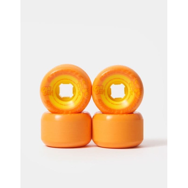 OJ Pastel Double Duro 101a/95a Skateboard Wheels – 53mm