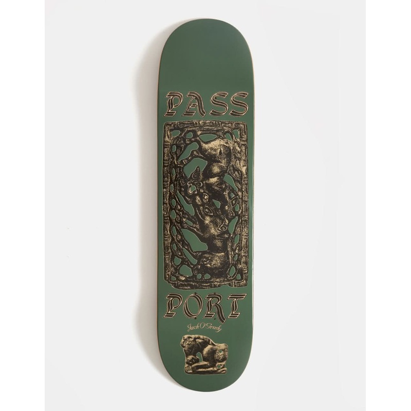 Pass Port Jack Bronzed Age Series Skateboard Deck – 8.25″
