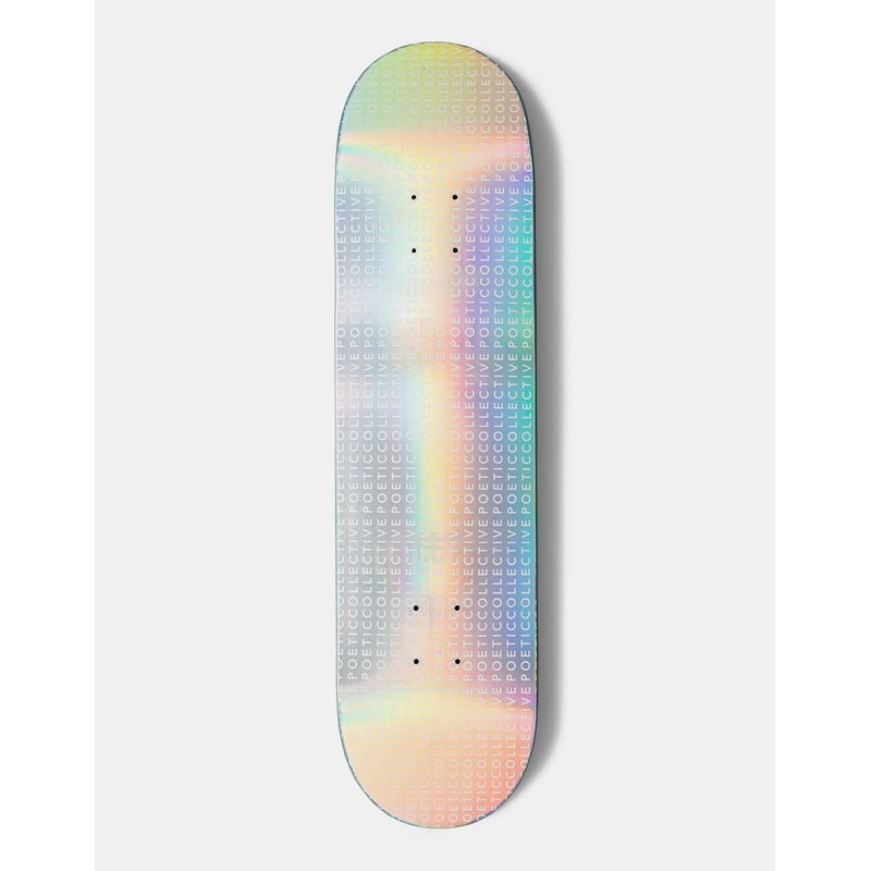 Poetic Collective Repeat Foil Skateboard Deck – 8.25″