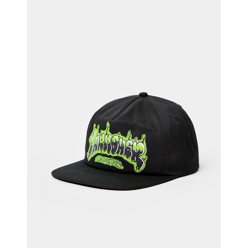 Thrasher Airbrush Snapback Cap – Black