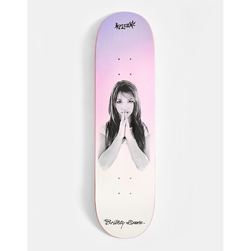 Welcome x Britney Spears Believe Skateboard Deck – 8.25″