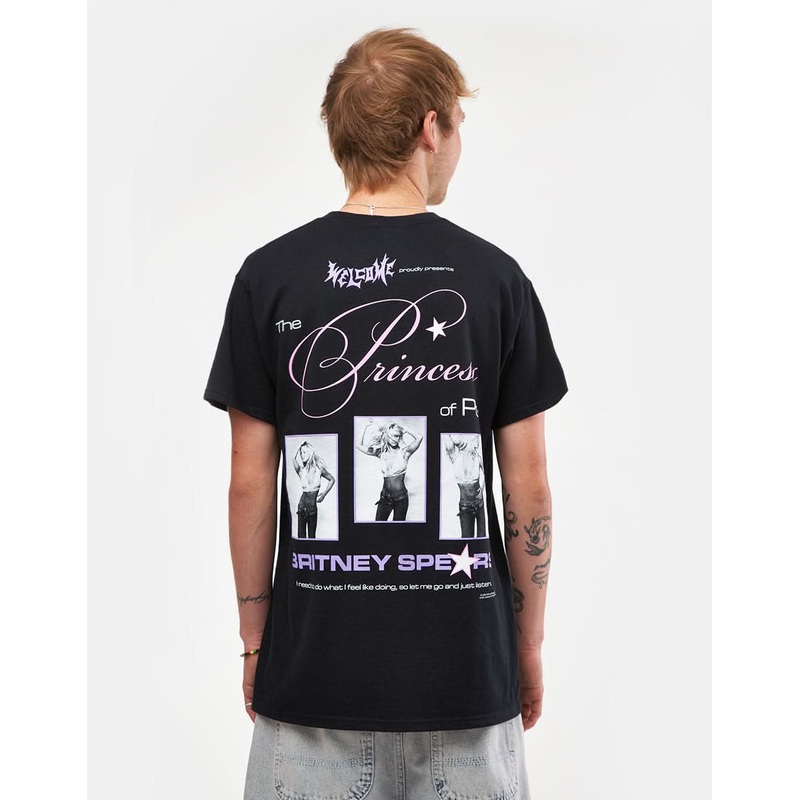 Welcome x Britney Spears Princess T-Shirt – Black