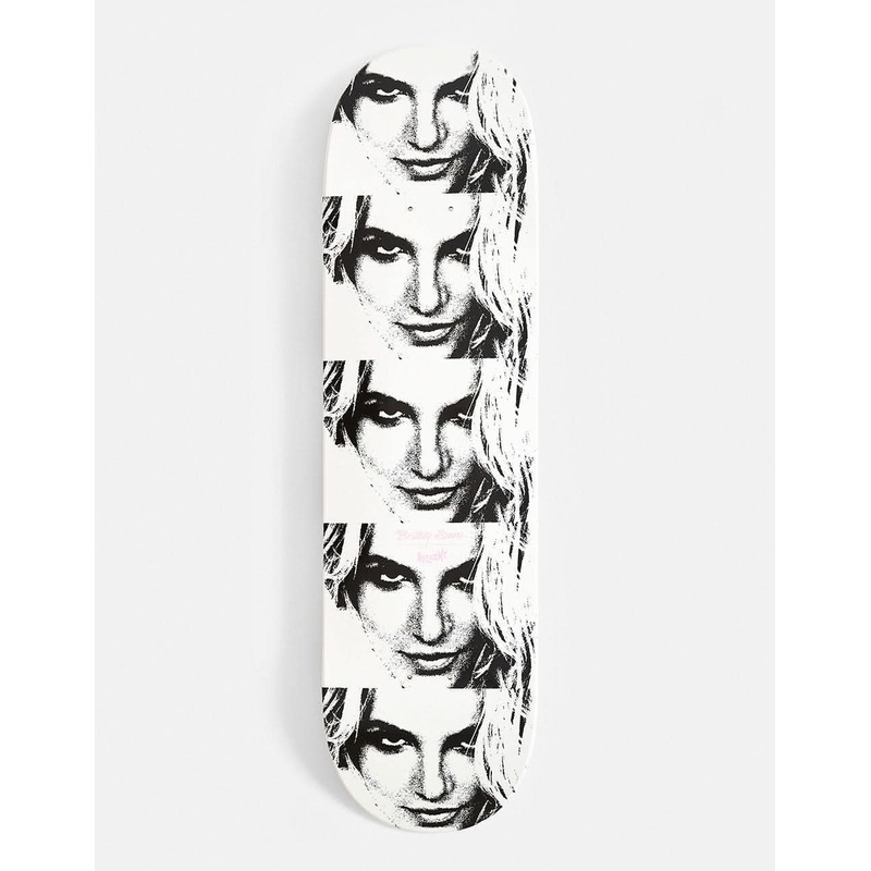 Welcome x Britney Spears Till The World Ends Skateboard Deck – 8.5″