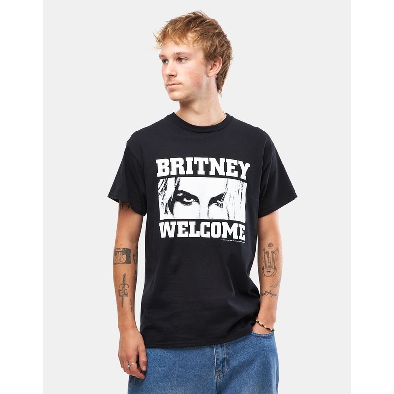 Welcome x Britney Spears Till The World Ends T-Shirt – Black