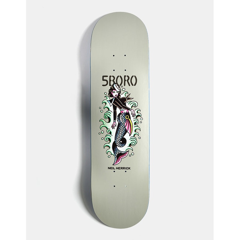 5boro Herrick 5B Mermaid Skateboard Deck – 8.5″